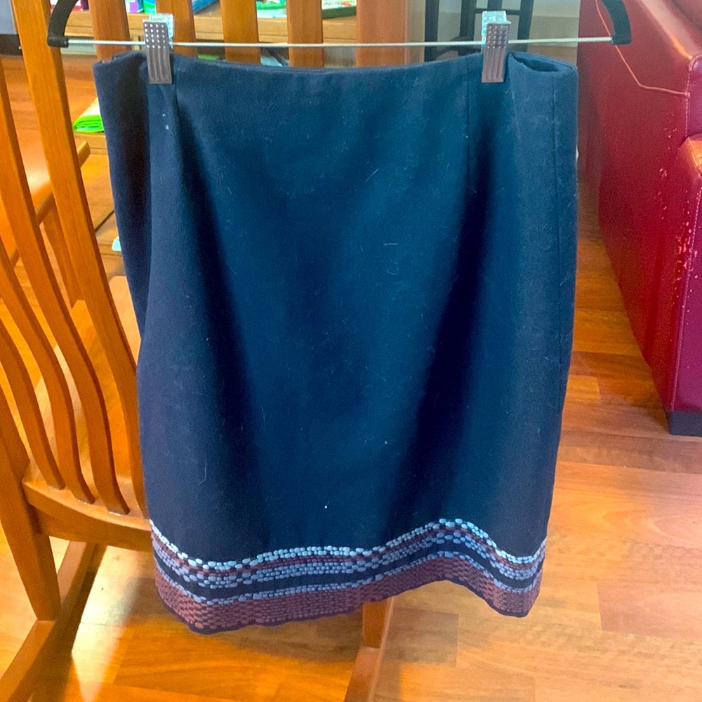 Boden wool skirt.